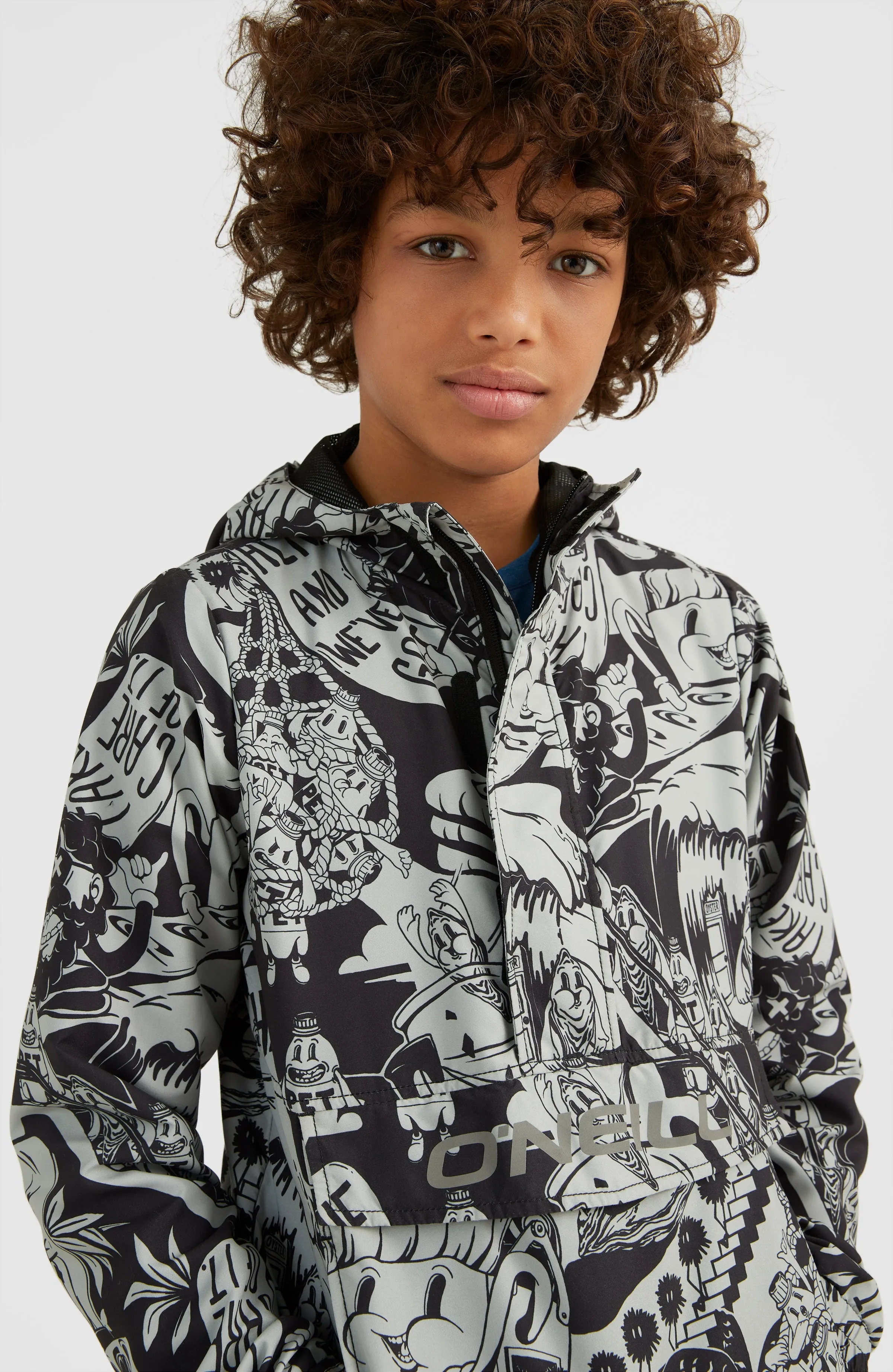 Outdoor Anorak Jacke | Black Oyster