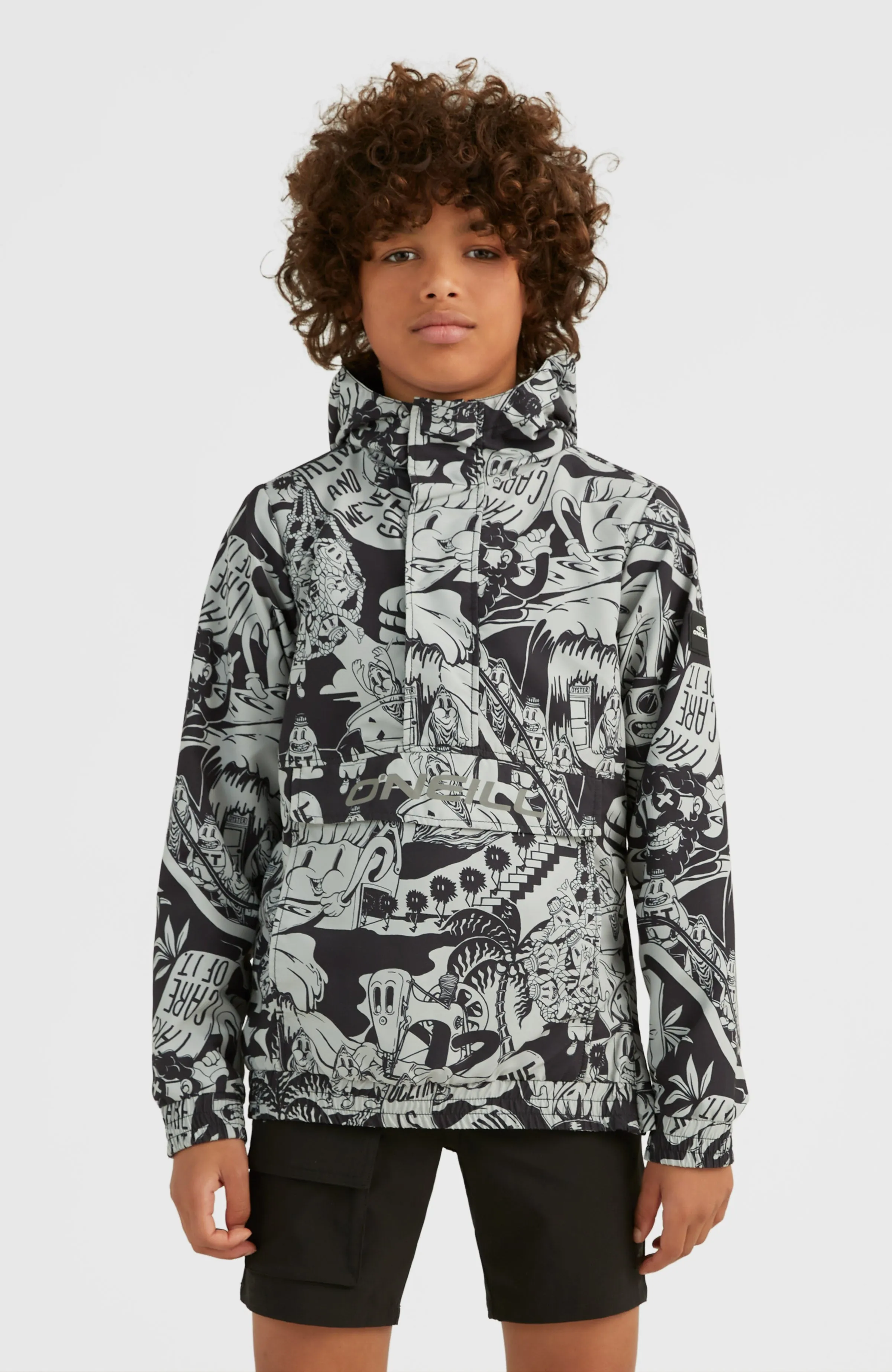 Outdoor Anorak Jacke | Black Oyster