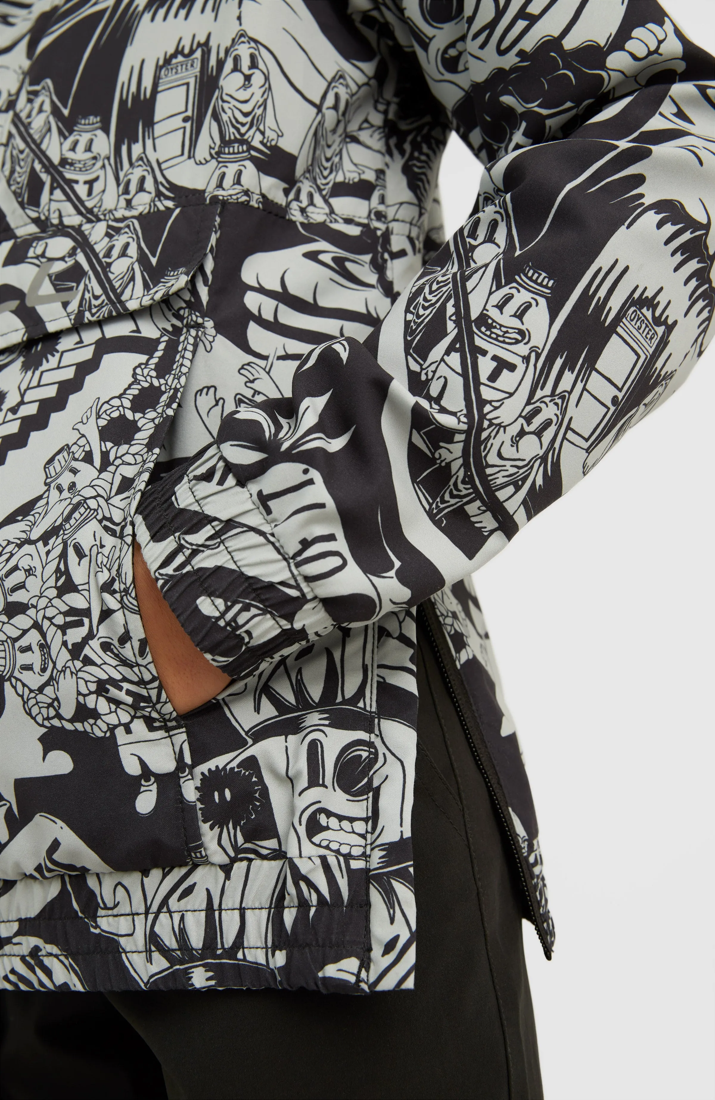 Outdoor Anorak Jacke | Black Oyster