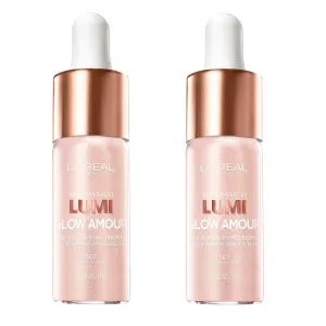 Pack of 2 L'Oreal Paris True Match Lumi Glow Amour Glow Boosting Drops, Daybreak # 507