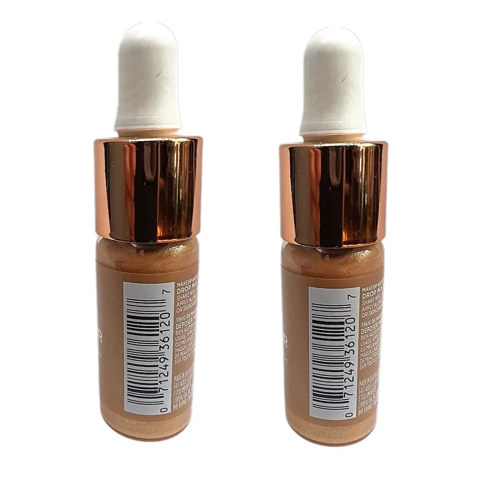 Pack of 2 L'Oreal Paris True Match Lumi Glow Amour Glow Boosting Drops, Golden Hour # 508
