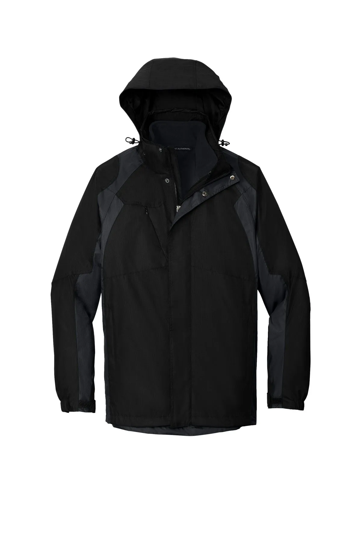 Port Authority Ranger 3-in-1 Jacket. J310 Black/ Ink Grey