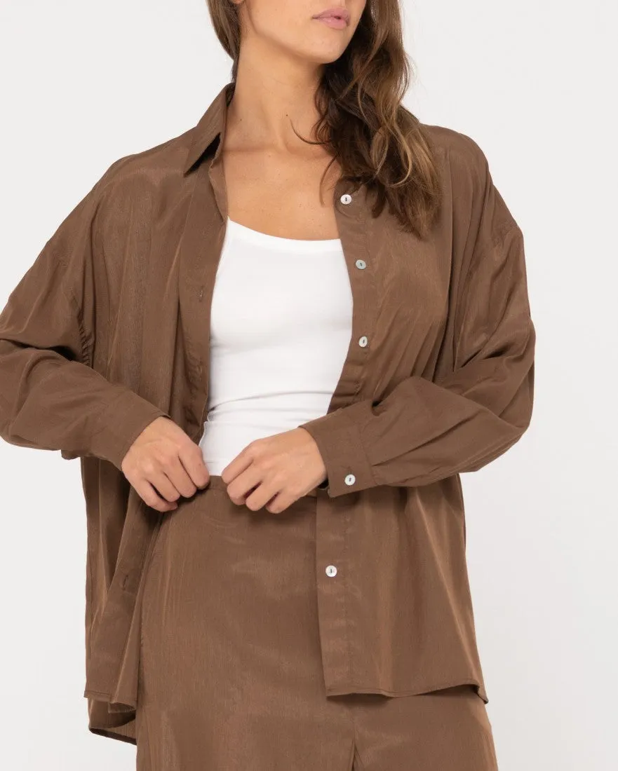 Porter Oversized Long Sleeve Shirt