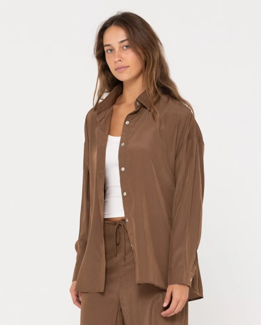 Porter Oversized Long Sleeve Shirt