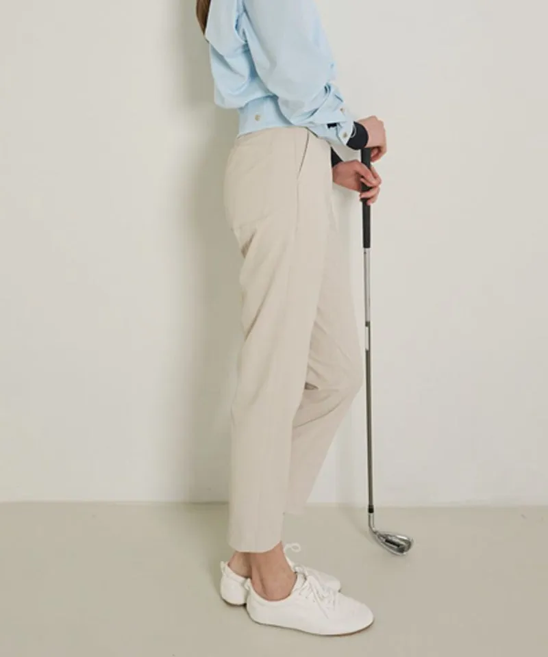 POSHERD Comfort Stretch Golf Pants - Beige