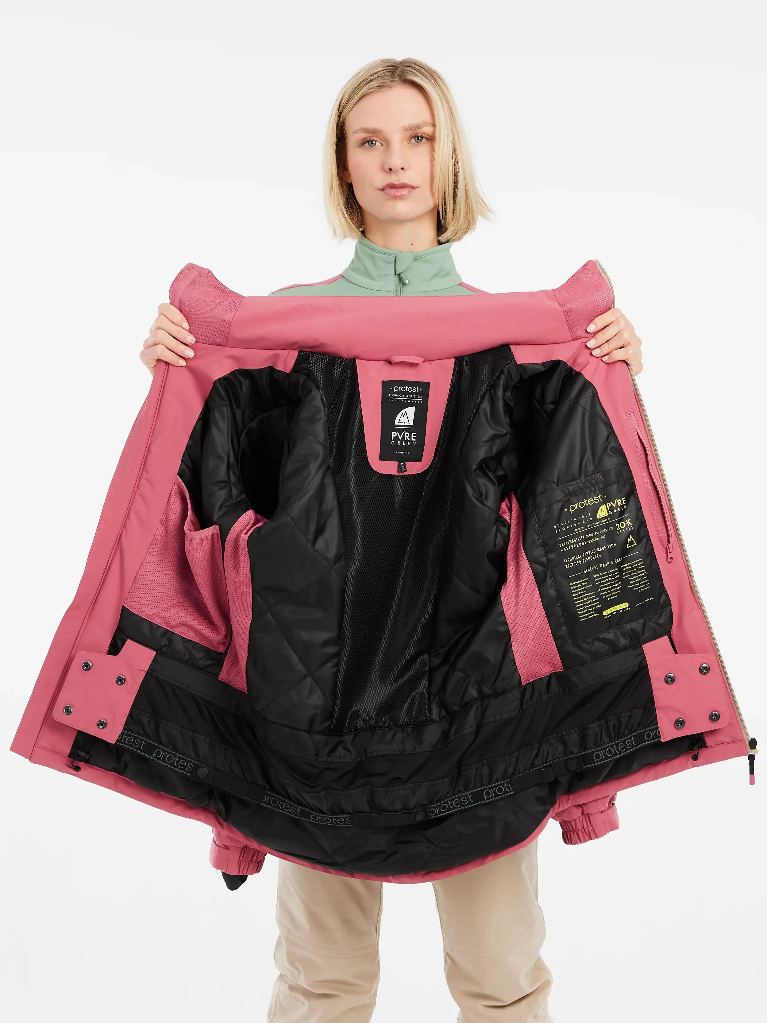 Protest Beverley Jacket Womens 2025 Rose Dust