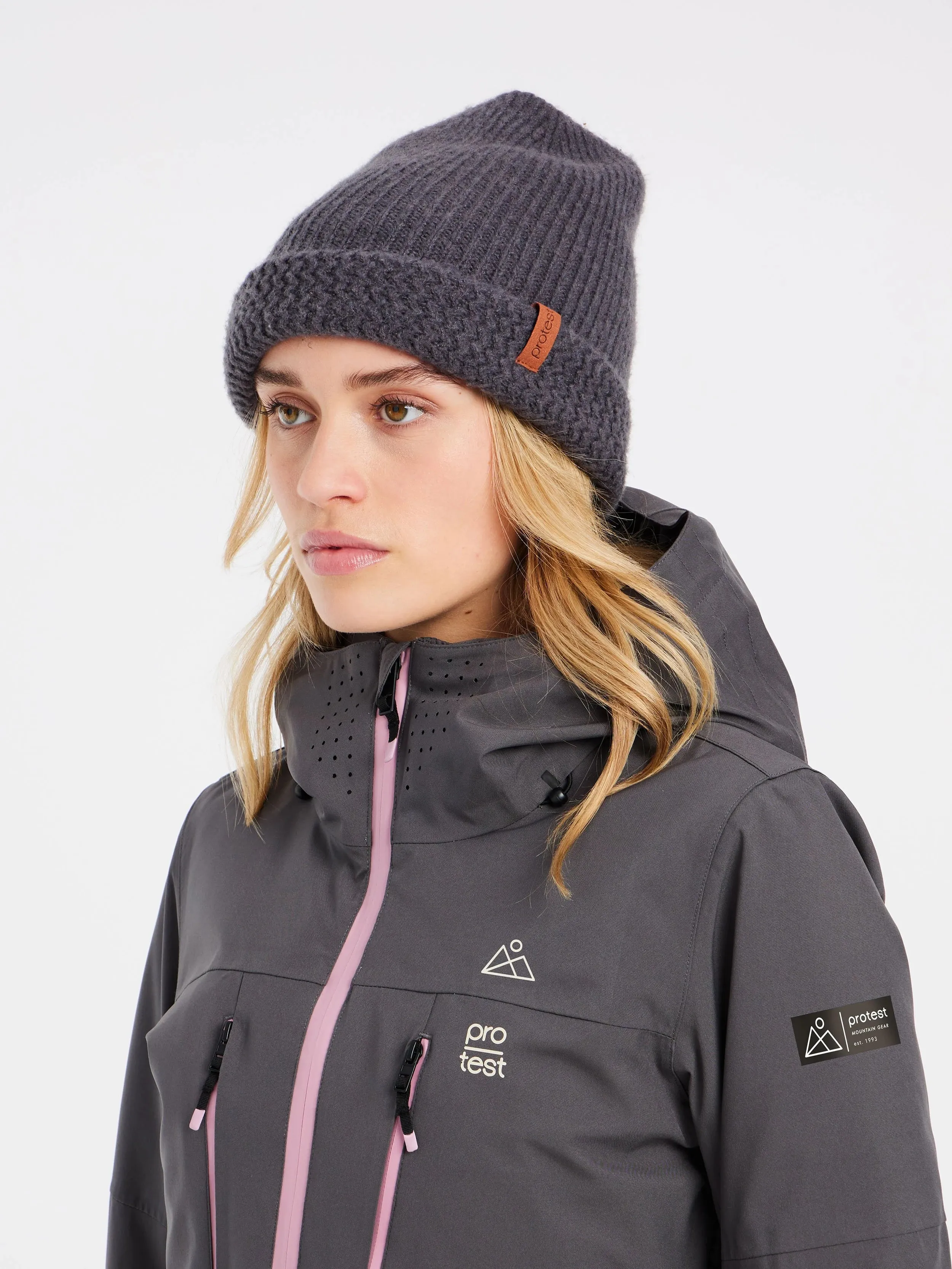 Protest Sima Jacket Womens Shadow Grey
