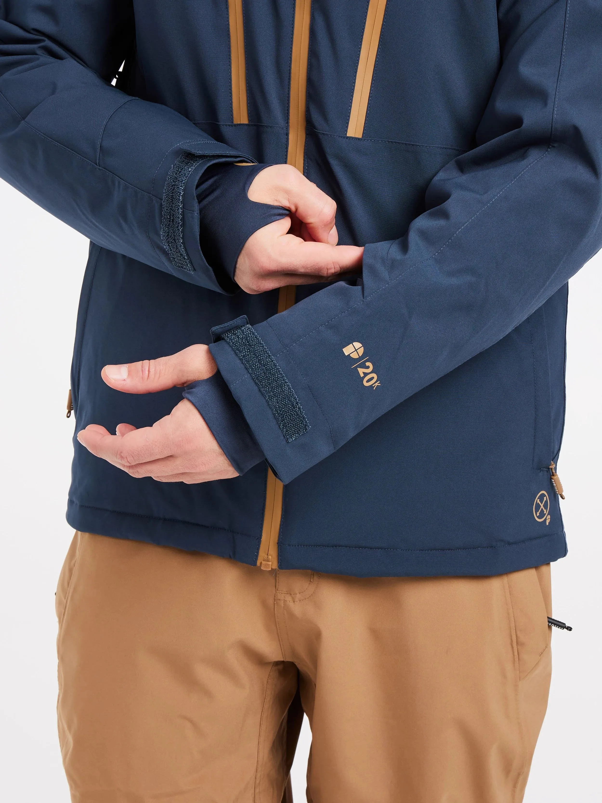 Protest Timo Jacket Mens Blue Nights