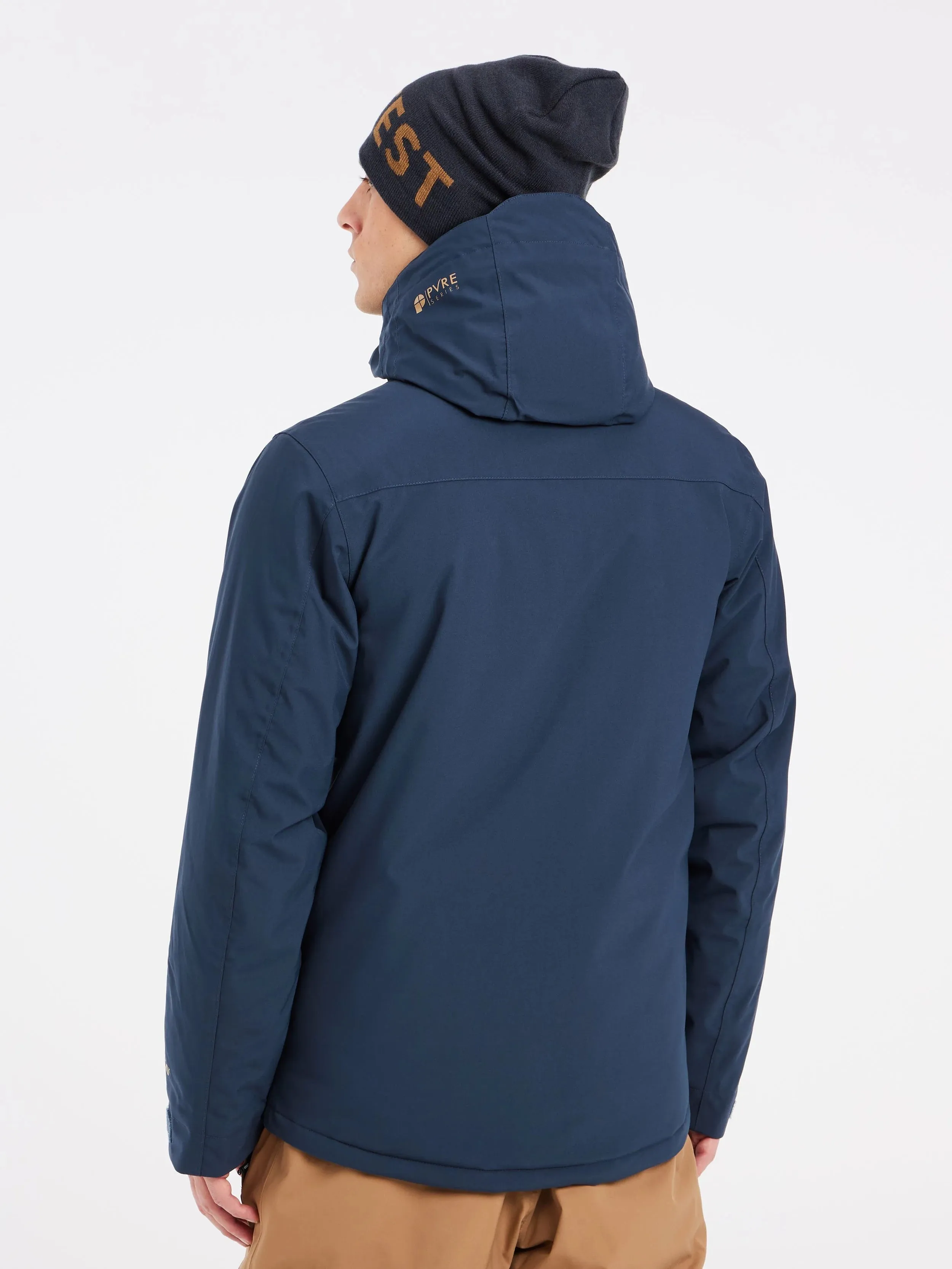 Protest Timo Jacket Mens Blue Nights