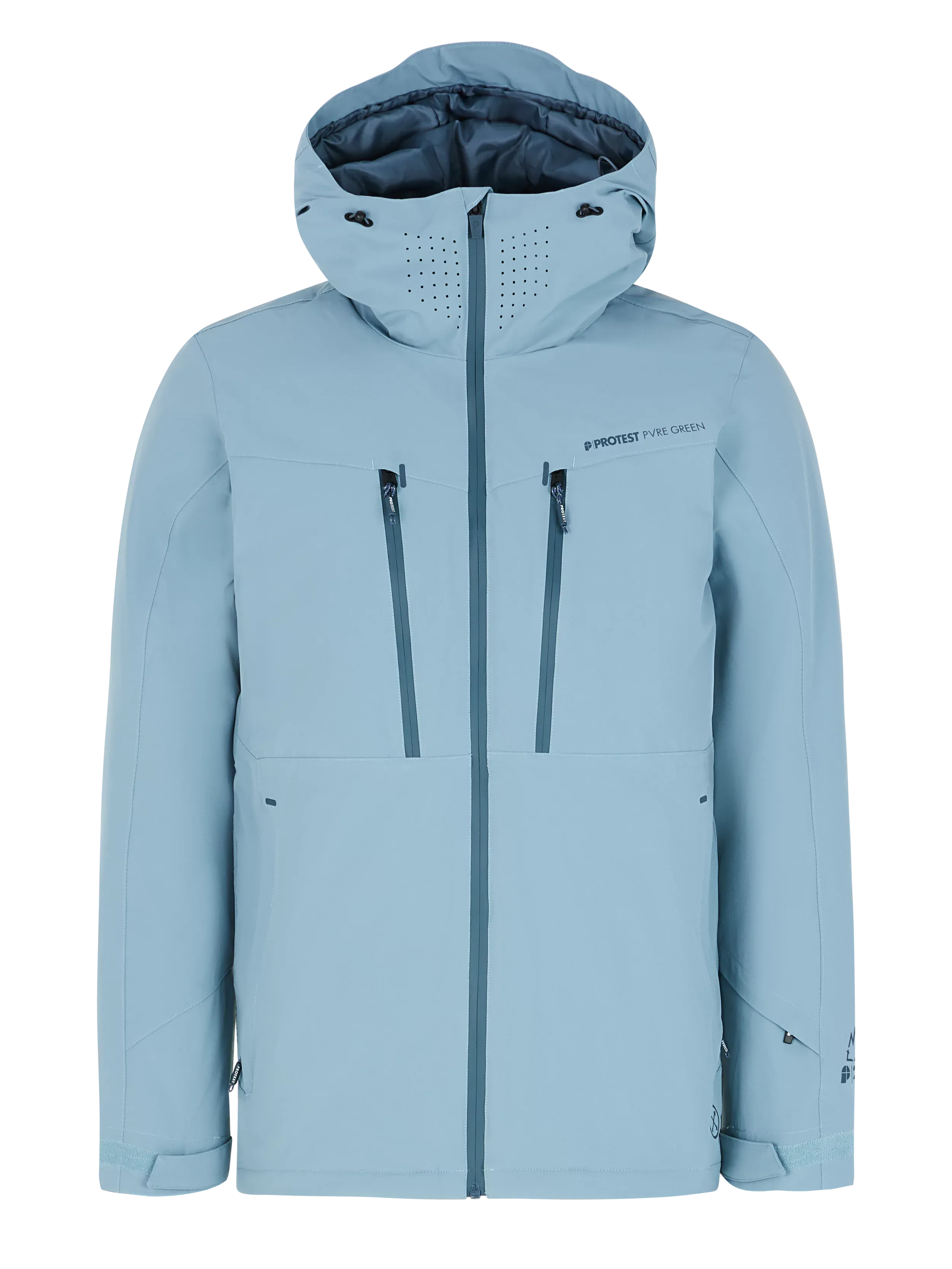 Protest Timothy Jacket Mens 2025 Steel Blue