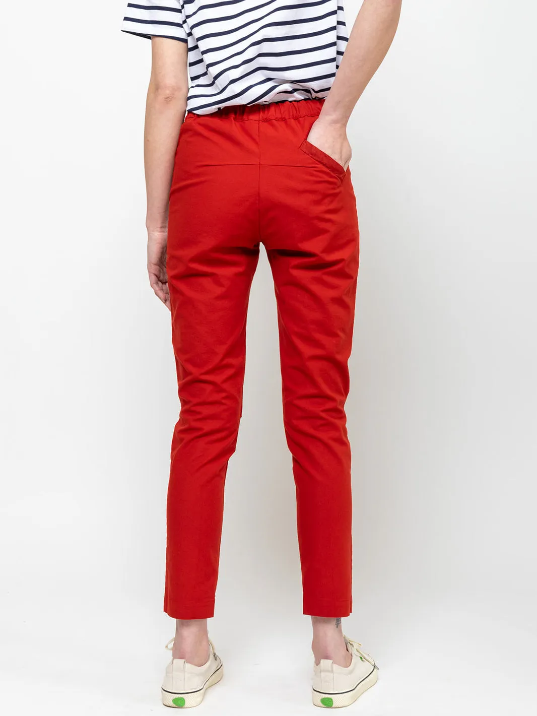 Prudens Pants - Vermillion