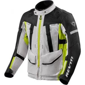 Rev'it! Sand 4 H2O Jacket - Silver Neon Yellow