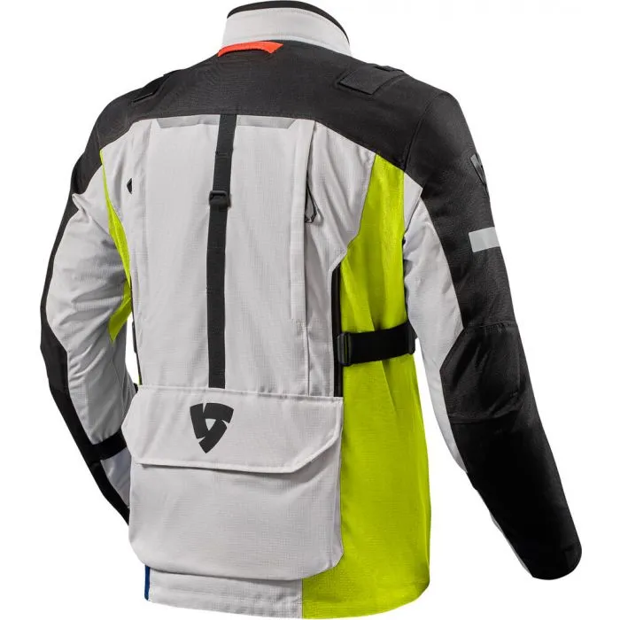 Rev'it! Sand 4 H2O Jacket - Silver Neon Yellow