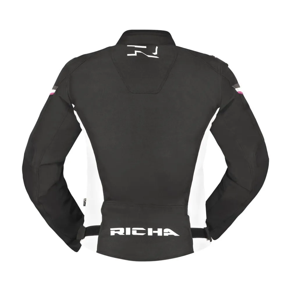 Richa Gotham 3 WP Ladies Jacket Black / White / Fuschia
