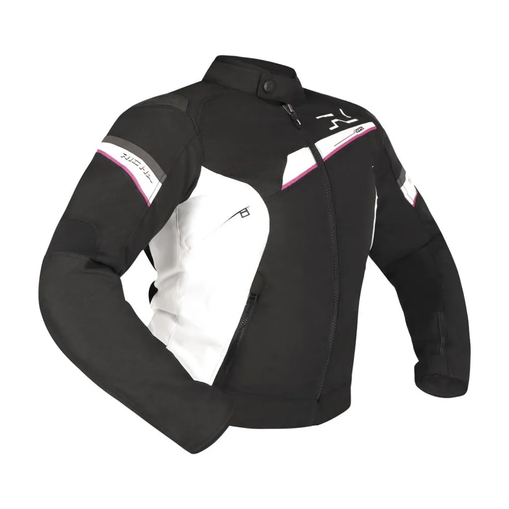 Richa Gotham 3 WP Ladies Jacket Black / White / Fuschia