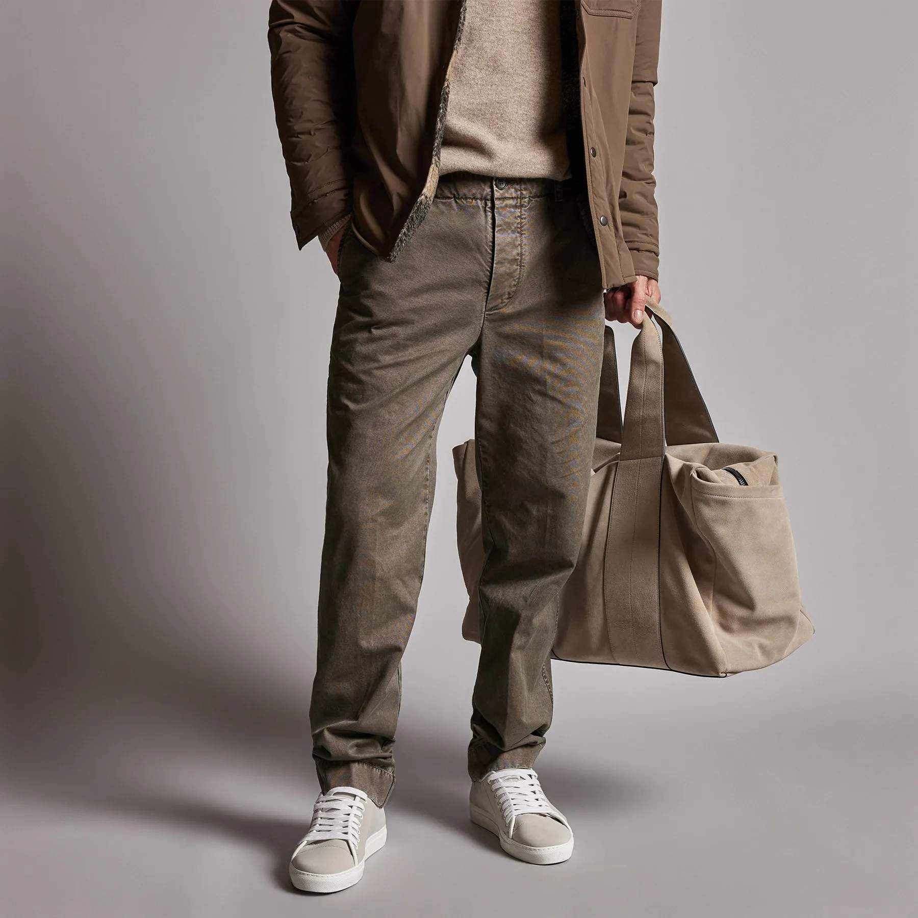 Rigid Canvas Work Pant - Army Green Pigment