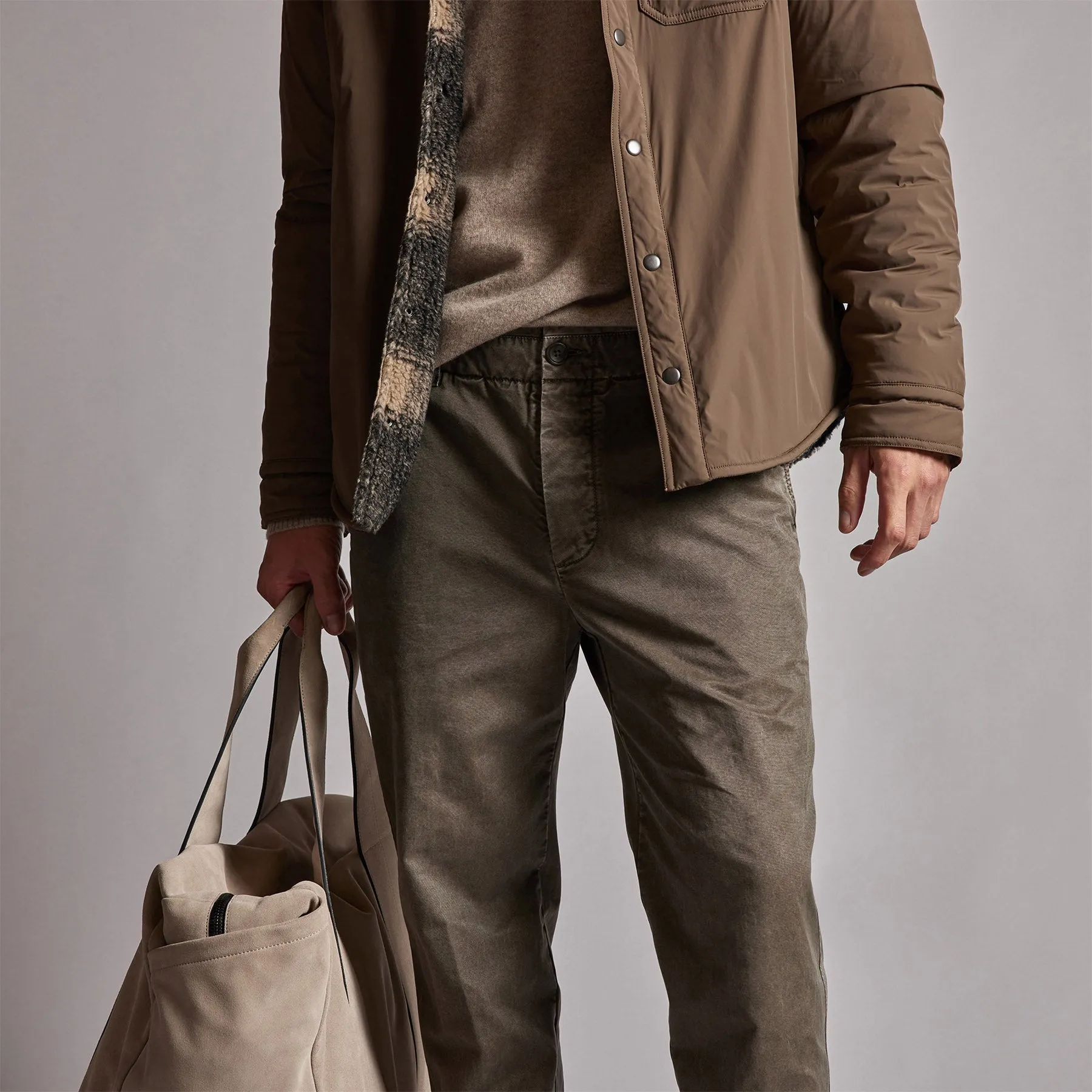 Rigid Canvas Work Pant - Army Green Pigment