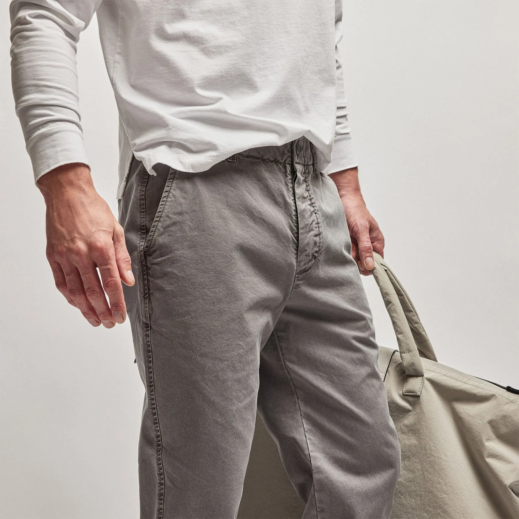 Rigid Canvas Work Pant - Silver Grey Pigment