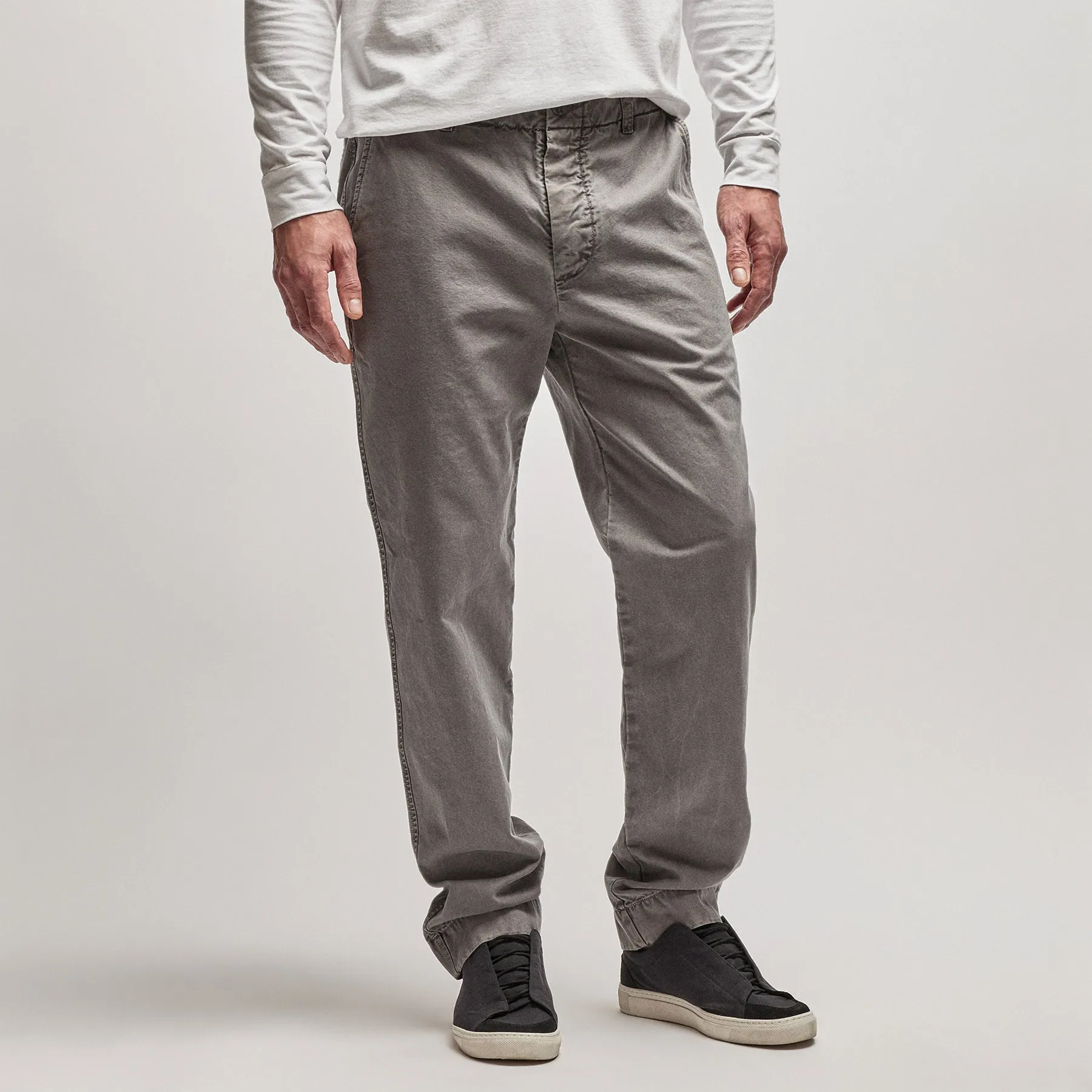Rigid Canvas Work Pant - Silver Grey Pigment