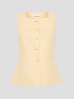 Rio Vest in Dusty Citron
