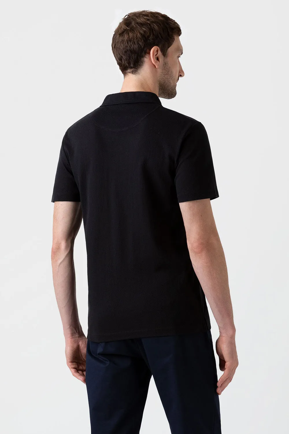 Riviera Polo Shirt, Black