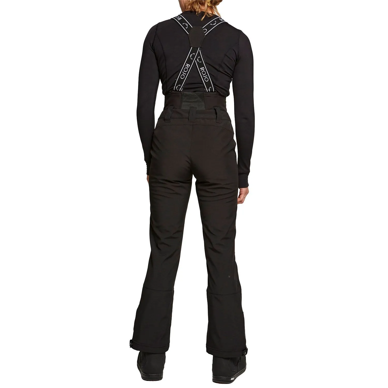 Rojo Soft Shell High Rise Pants Womens Black