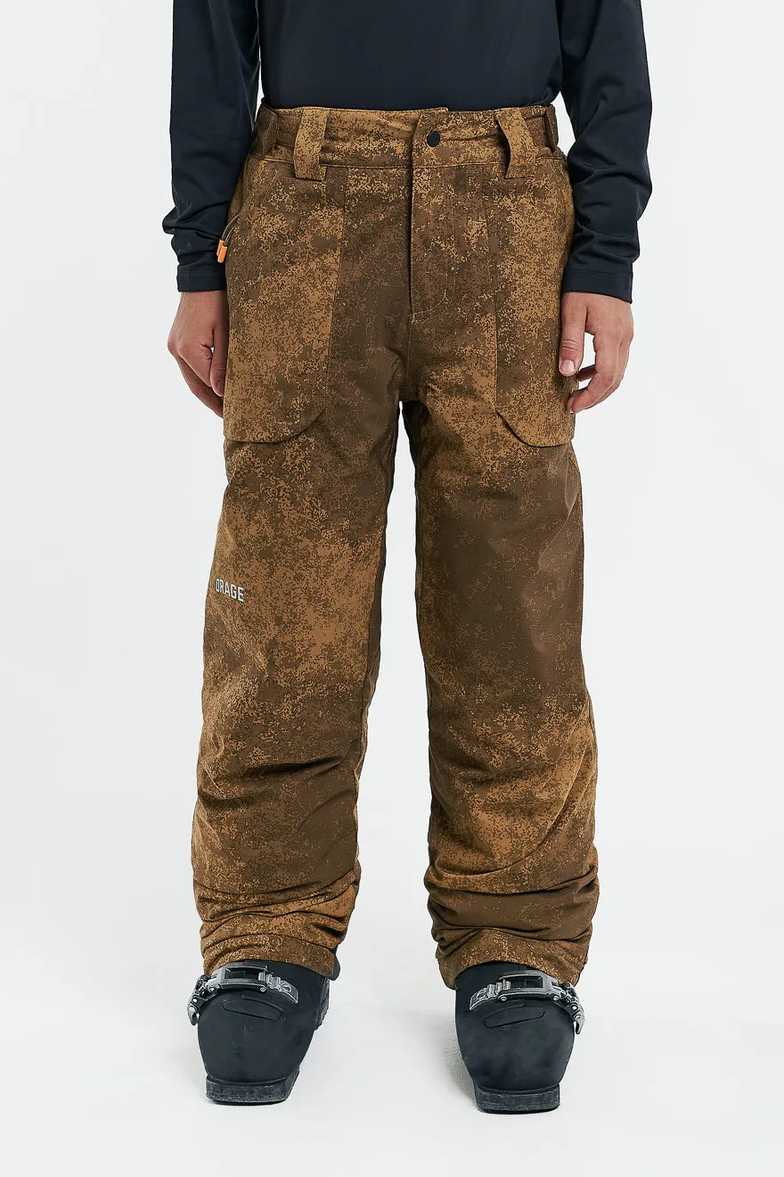 SAMPLE  - Stoneham Pant-Blizzard amber