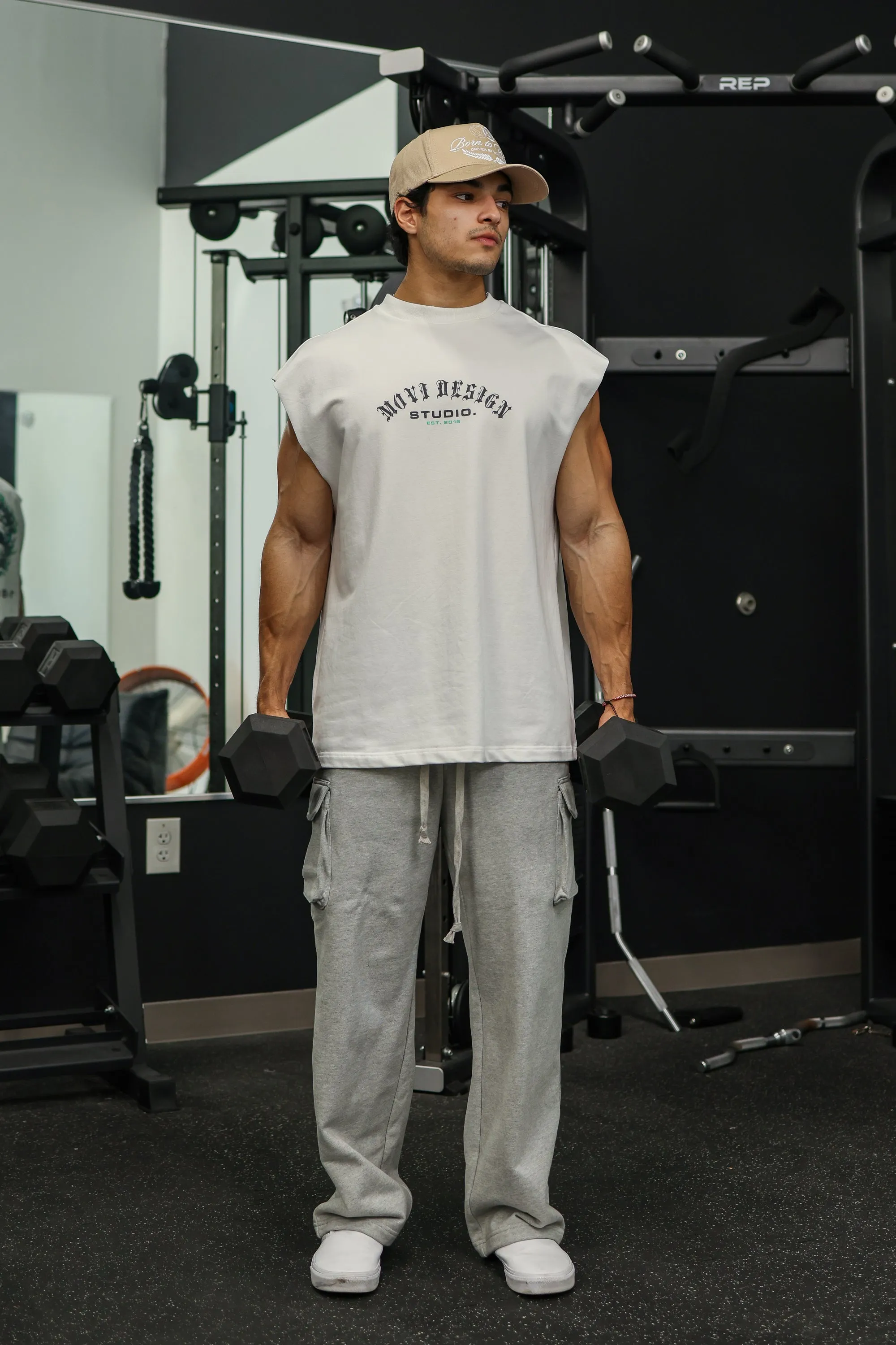 SAMURAI CUT-OFF - WHITE