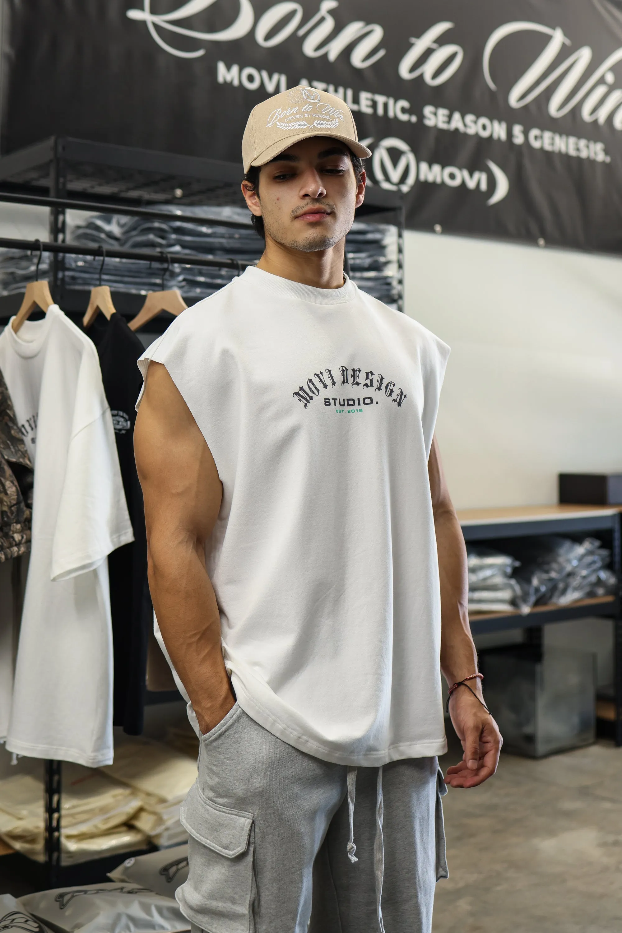 SAMURAI CUT-OFF - WHITE