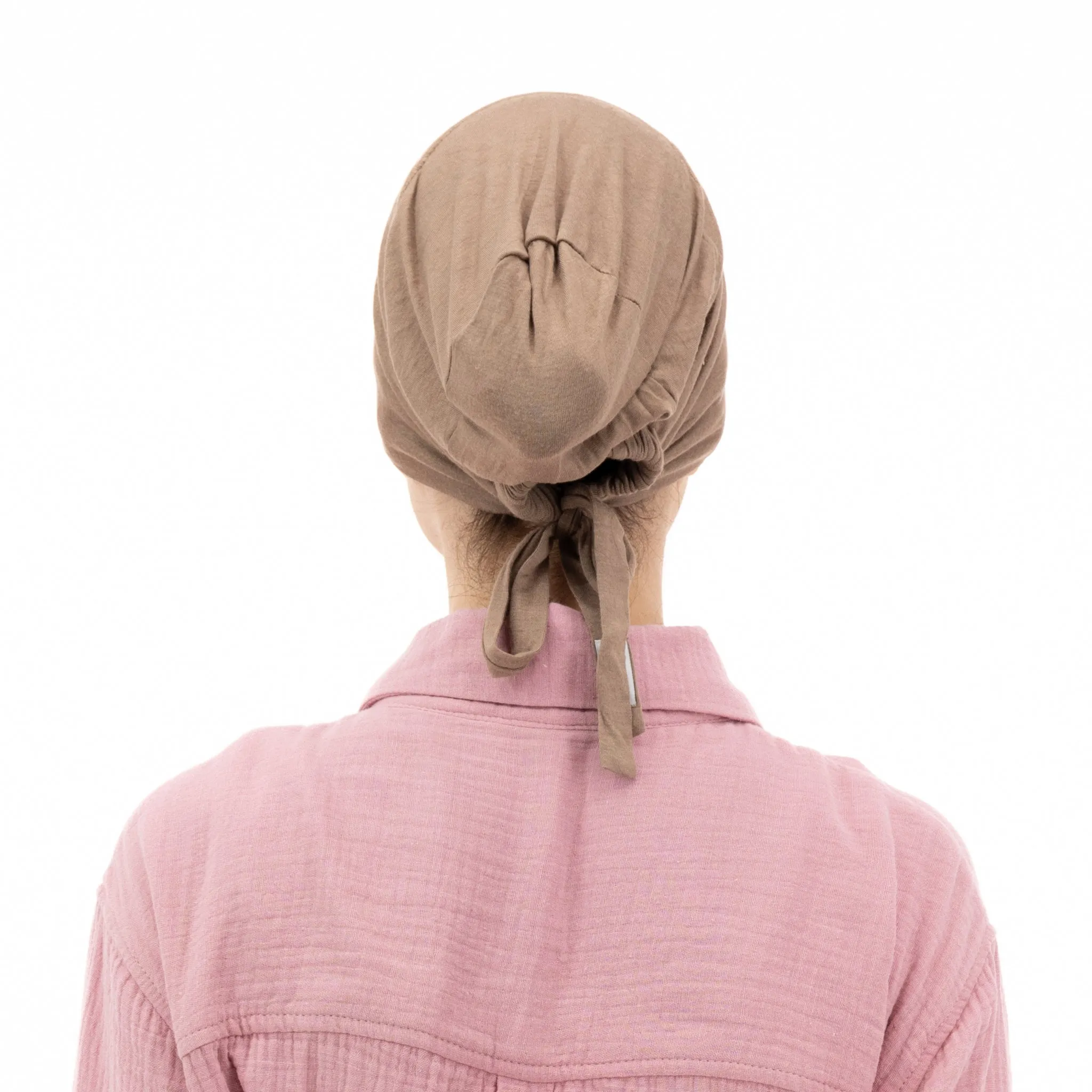 Sandy beach tie back underscarf