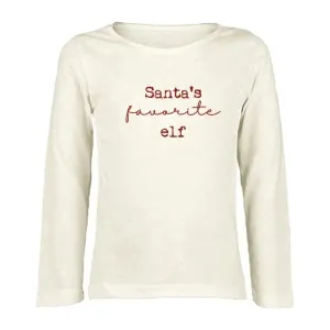 SANTA’S FAVORITE ELF - LONG SLEEVE TEE