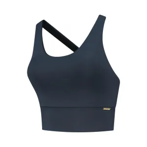 Sarah Cross Top | Navy