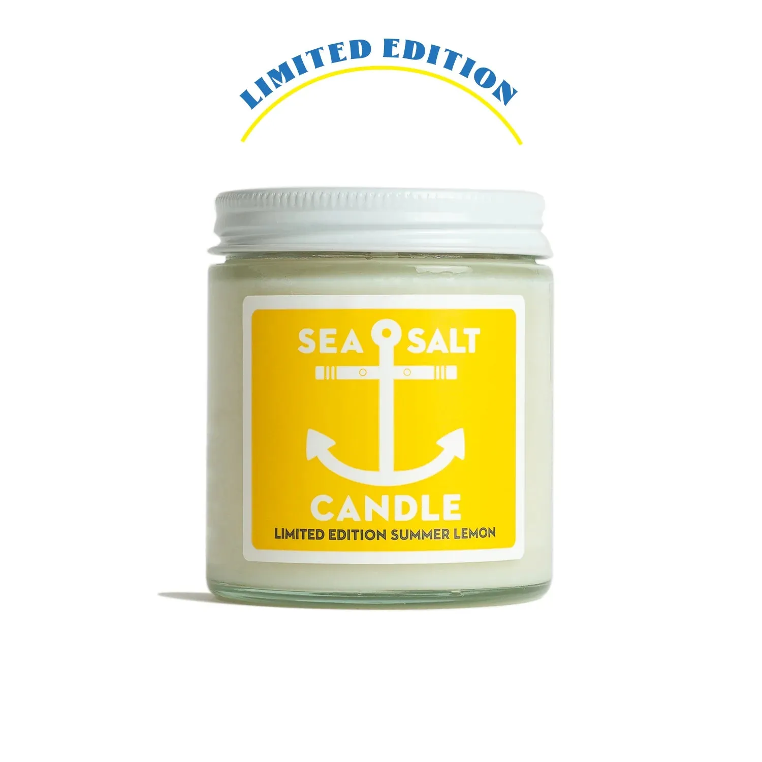 Sea Salt Candle - Summer Lemon Cutie - 4oz