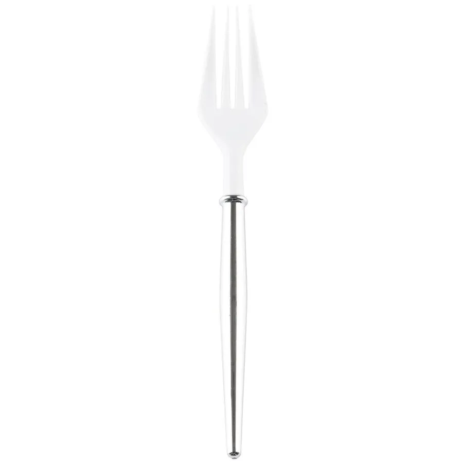 Silver Bella Plastic Cocktail Forks (20 Pc.)
