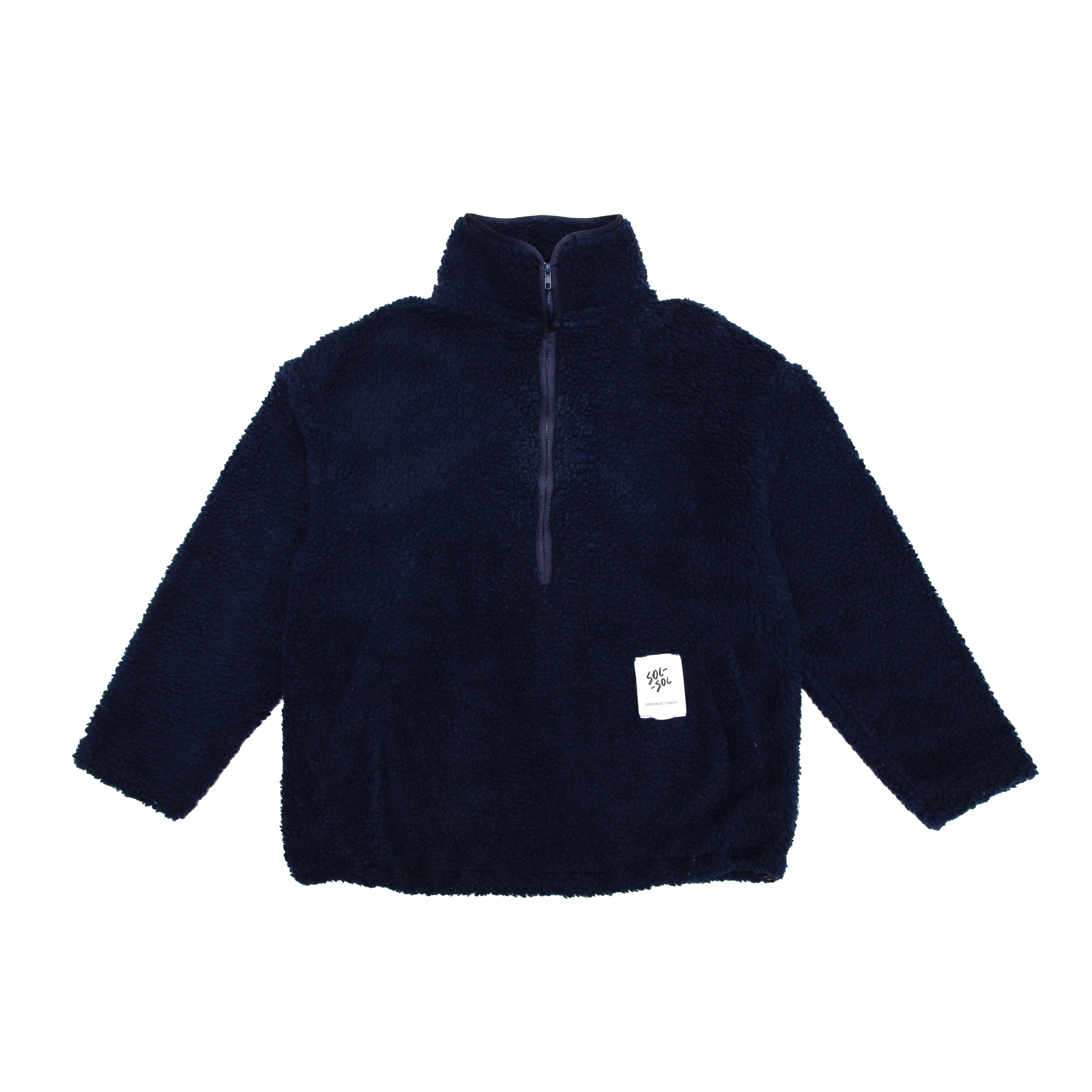 Sol Sol - Quarter Zip Fleece - Navy