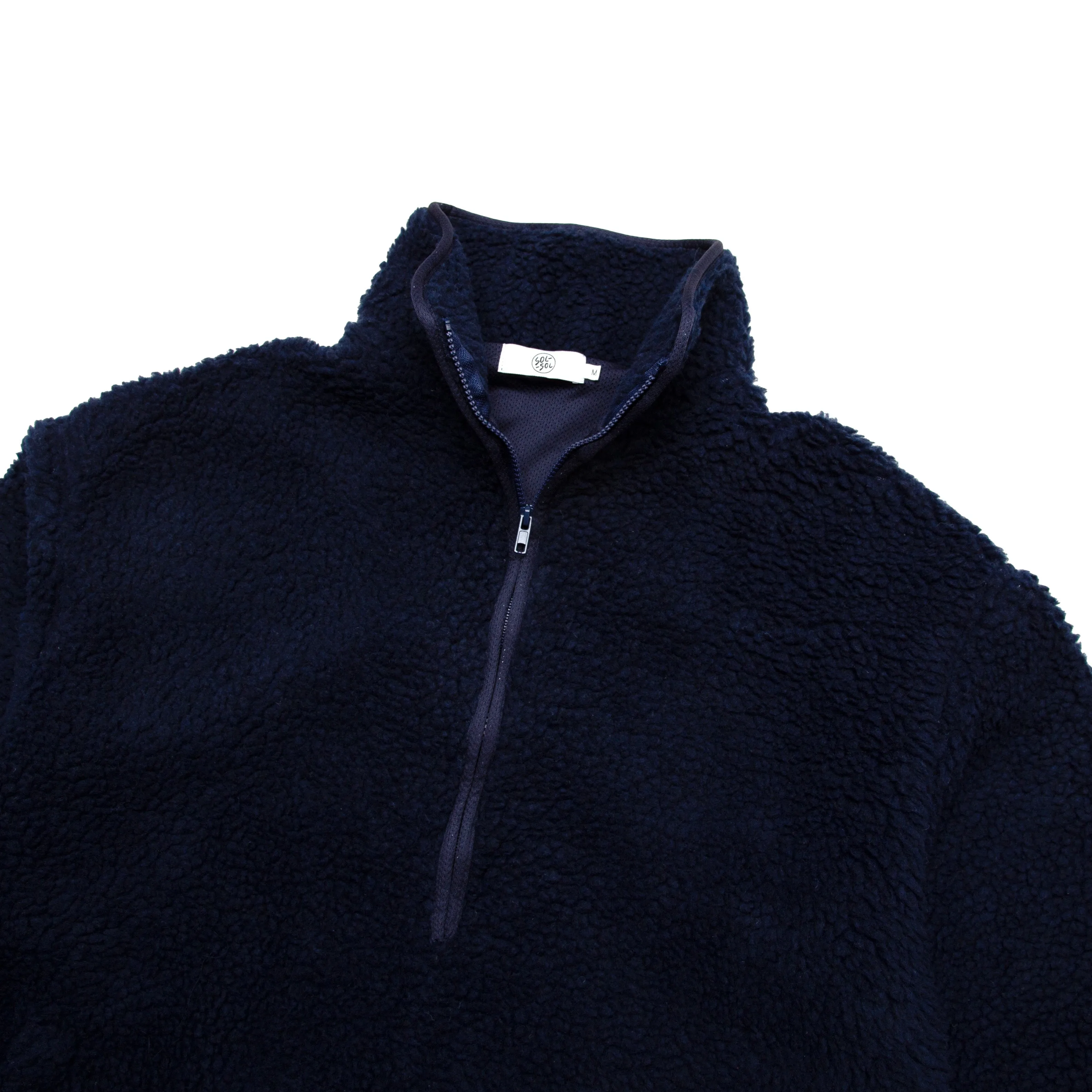Sol Sol - Quarter Zip Fleece - Navy