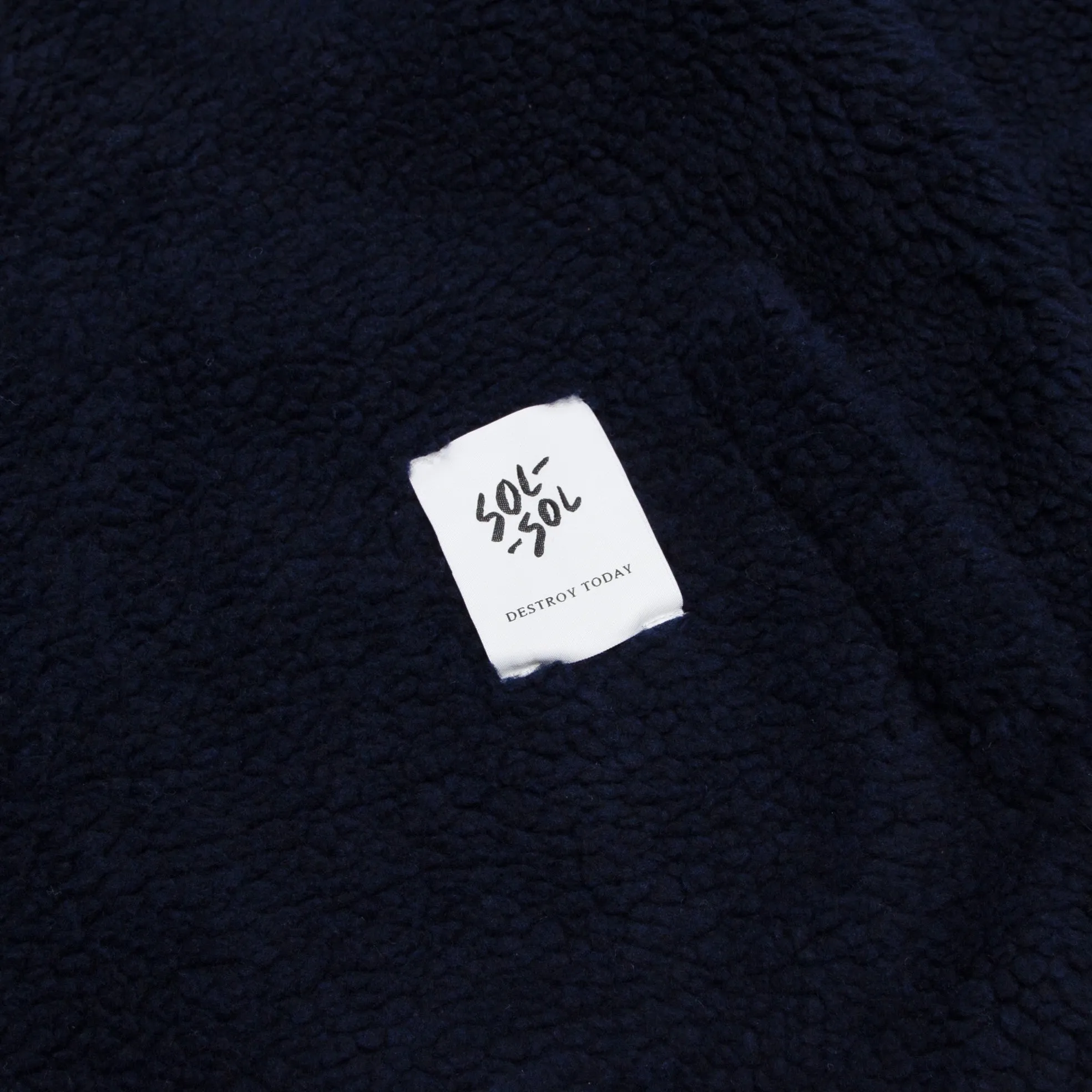 Sol Sol - Quarter Zip Fleece - Navy