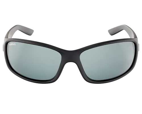 Spotters Combat Matt Black Frame Polarised Sunglasses