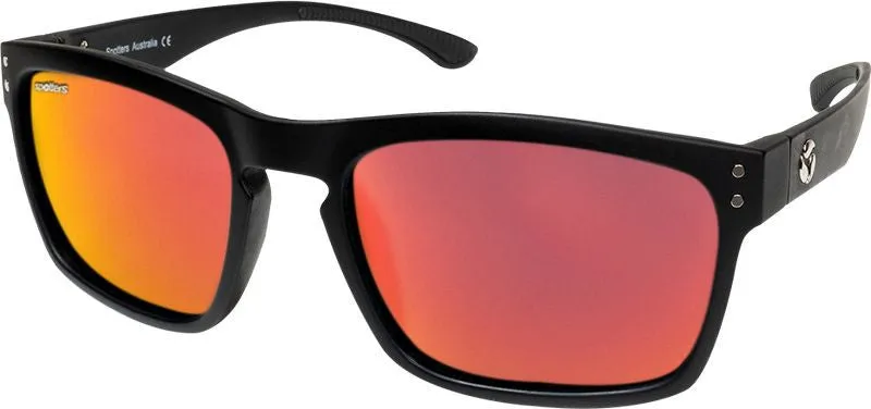 Spotters Crypto Matt Black Frame Performance Polarised Sunglasses