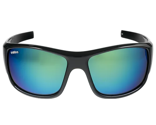 Spotters Droid Gloss Black Frame Polarised Sunglasses