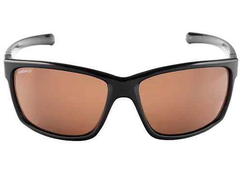 Spotters Grit Gloss Black Frame Polarised Sunglasses