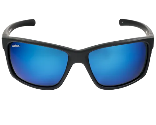 Spotters Grit Junior Matt Black Performance Polarised Sunglasses