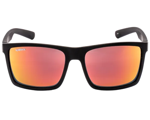 Spotters Riot Matt Black Mens Performance Polarised Sunglasses