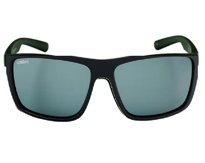 Spotters Riot Matt Black Mens Performance Polarised Sunglasses