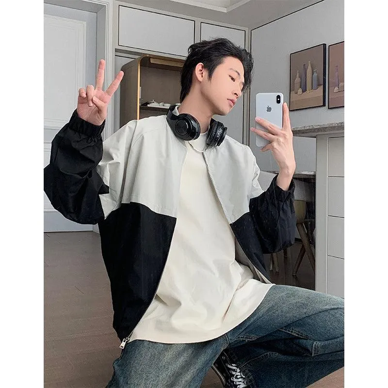 Spring Color Block Outdoor Jacket
