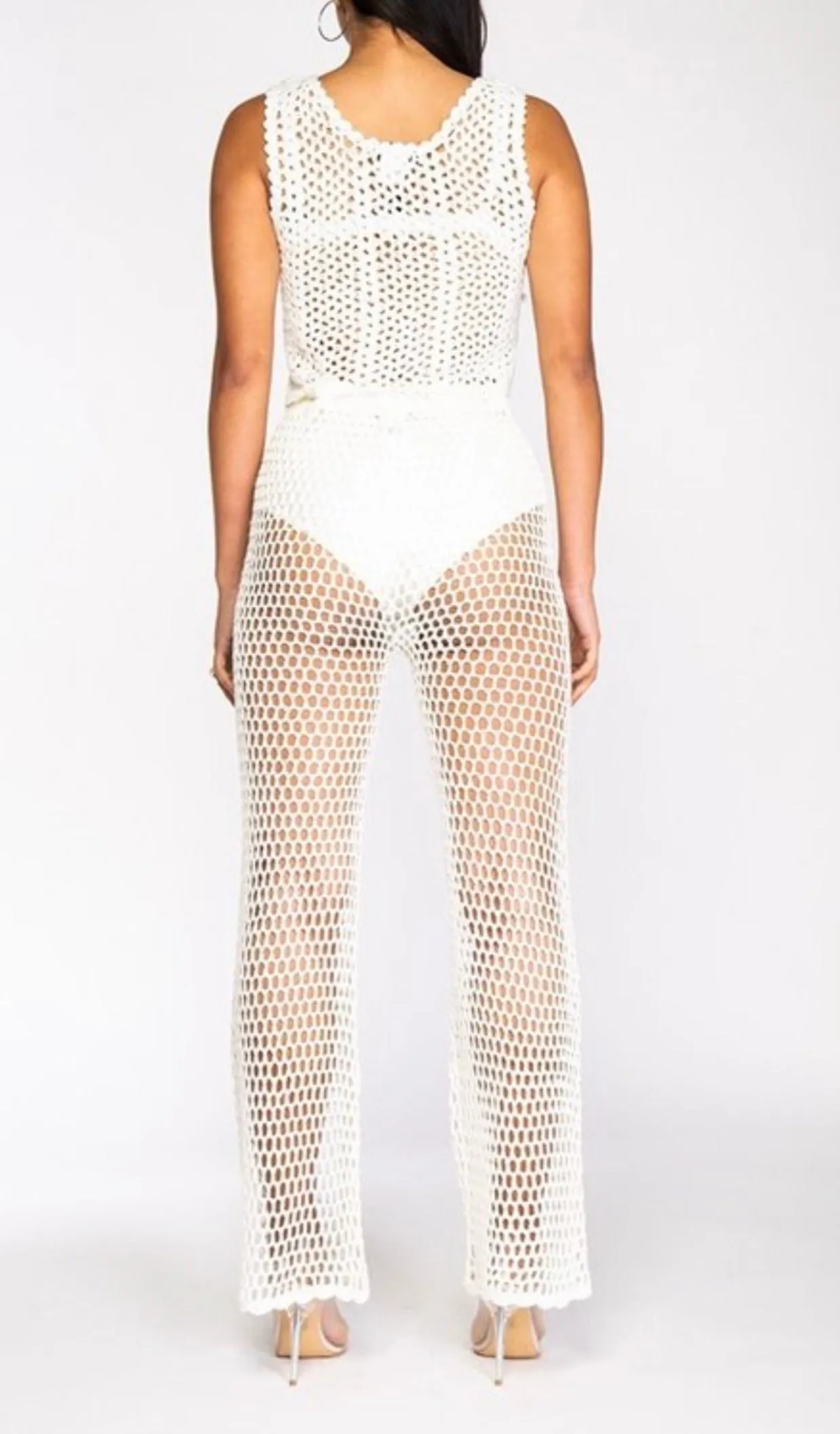 St Bart’s Crochet Swimsuit cover up Set
