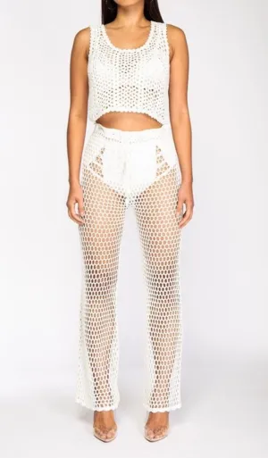 St Bart’s Crochet Swimsuit cover up Set