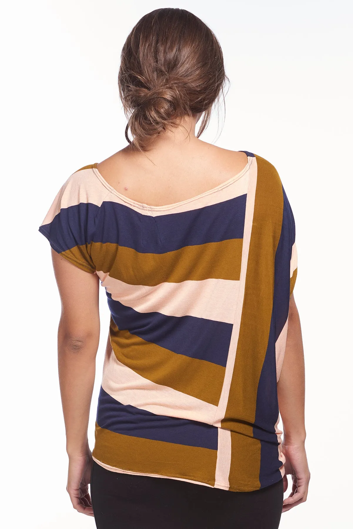 Striped Enigma Top
