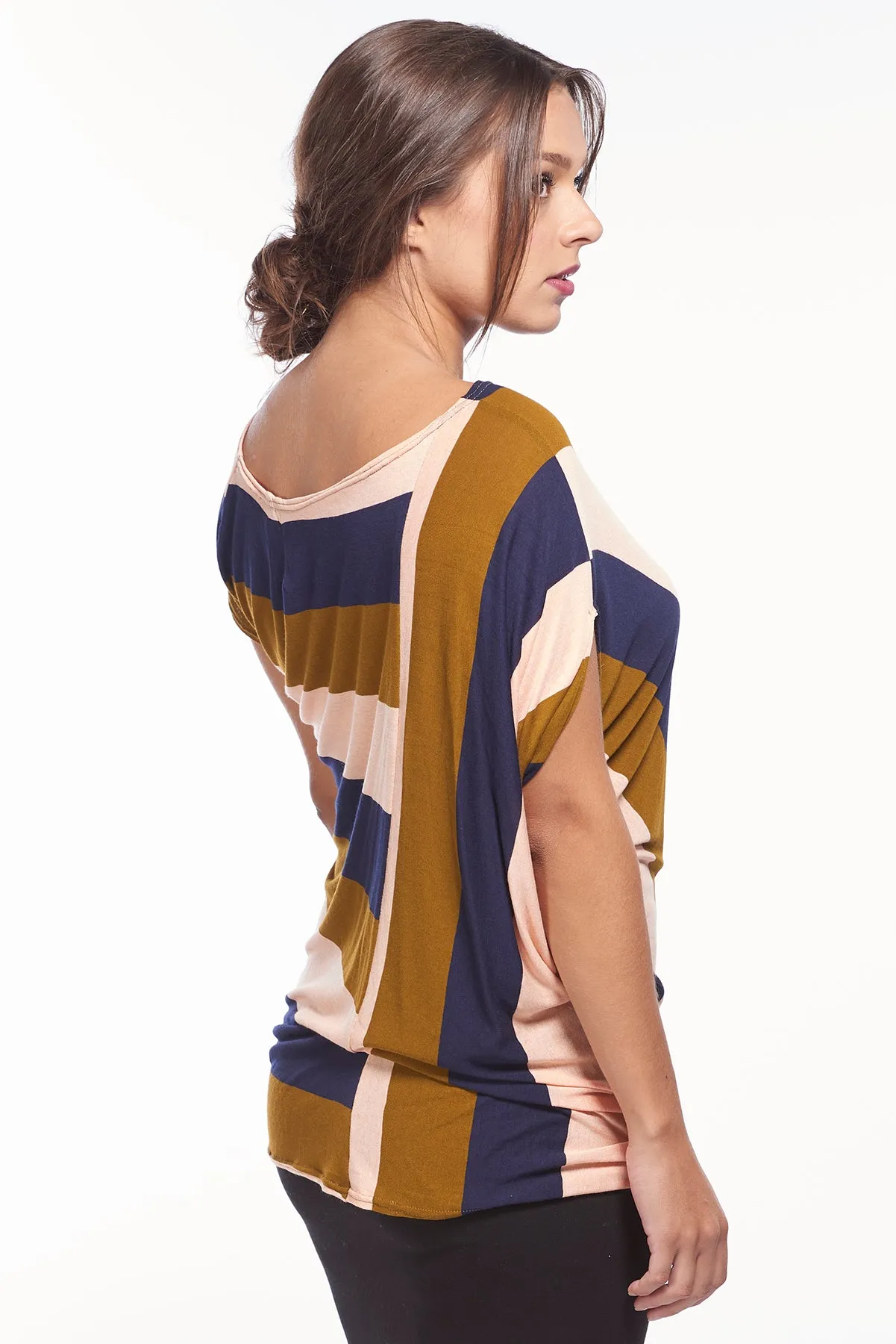 Striped Enigma Top