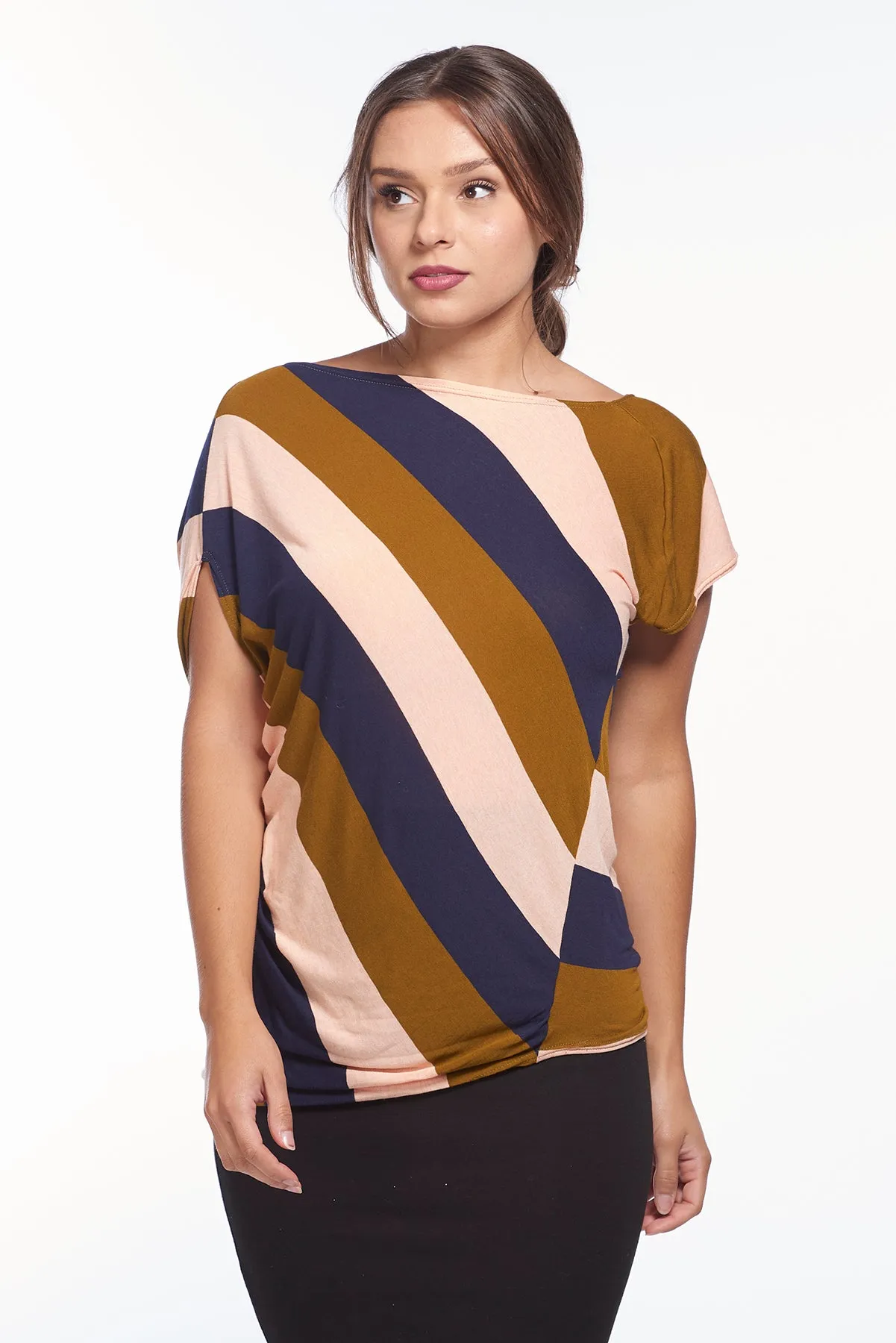Striped Enigma Top